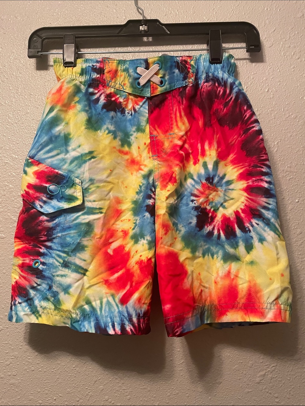 OP Ocean Pacific Kids Tie-Dye Swim Trunks -